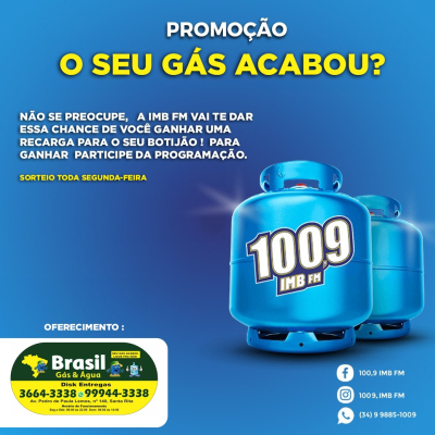 PROMOÇÃO O SEU GÁS ACABOU 